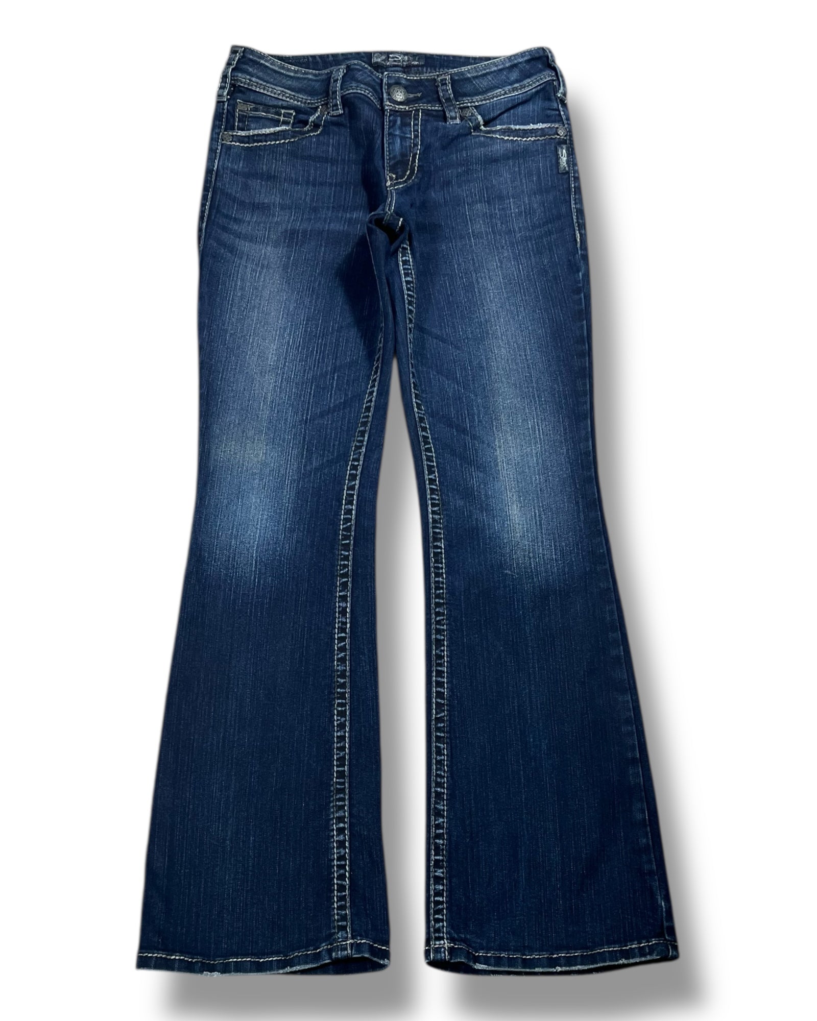 Y2K Flared Jeans (S)