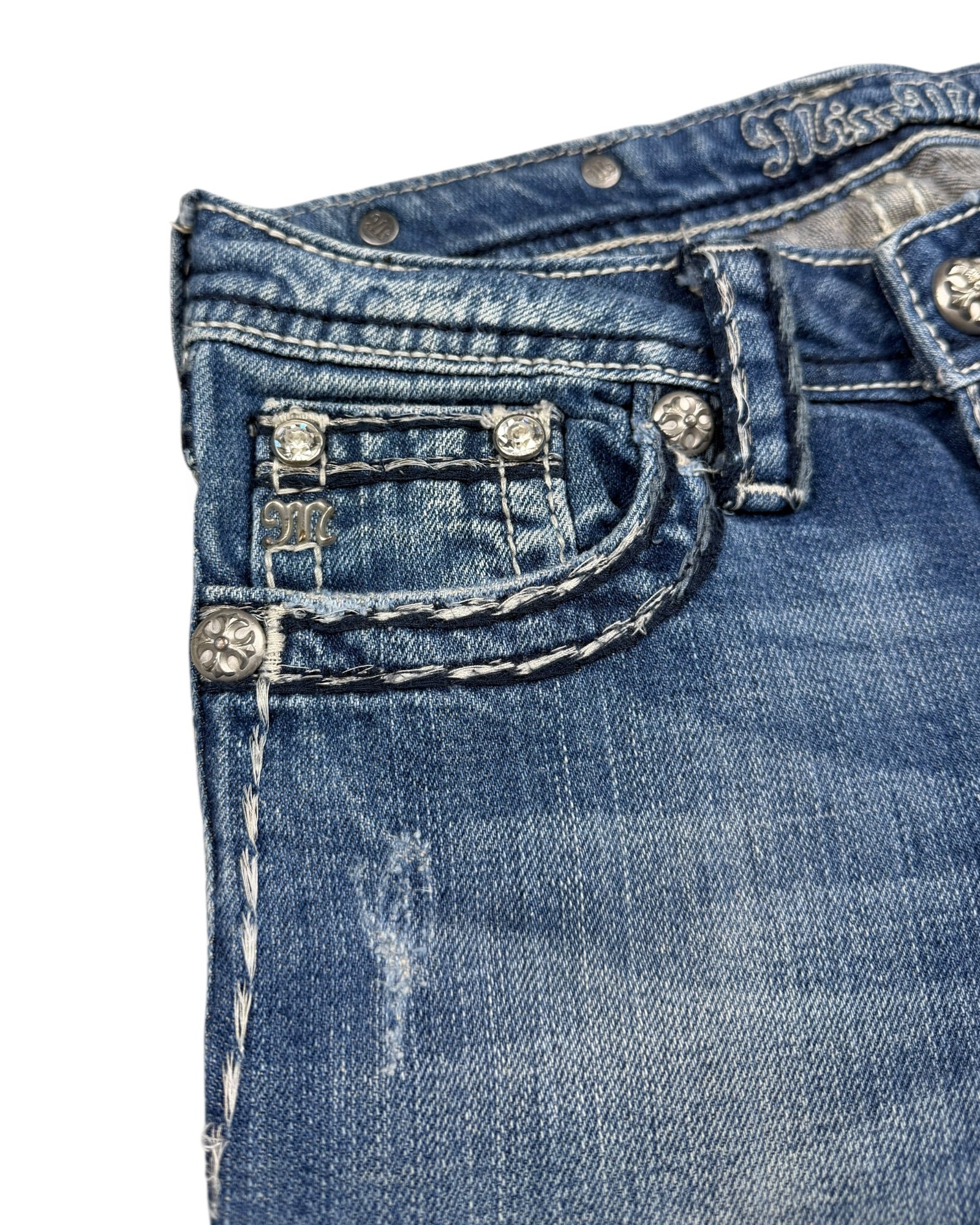 Miss Me Flared Jeans (XS)