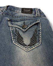 Y2K Flared Jeans (S)