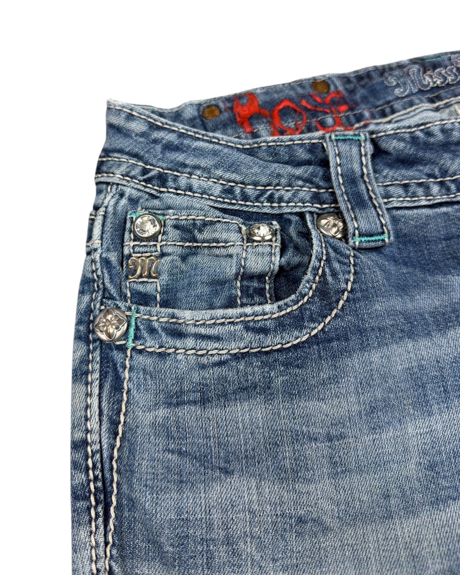 Miss Me Flared Jeans (XS)