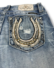 Miss Me Flared Jeans (XS)