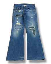 True Religion Flared Jeans (M)