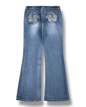 Y2K Flared Jeans (S)
