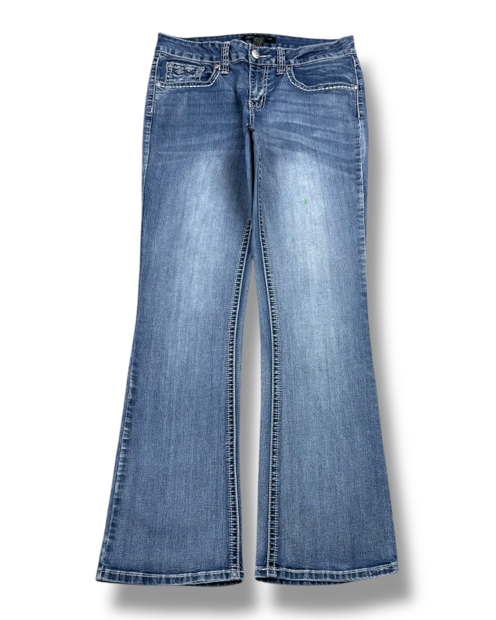 Y2K Flared Jeans (S)