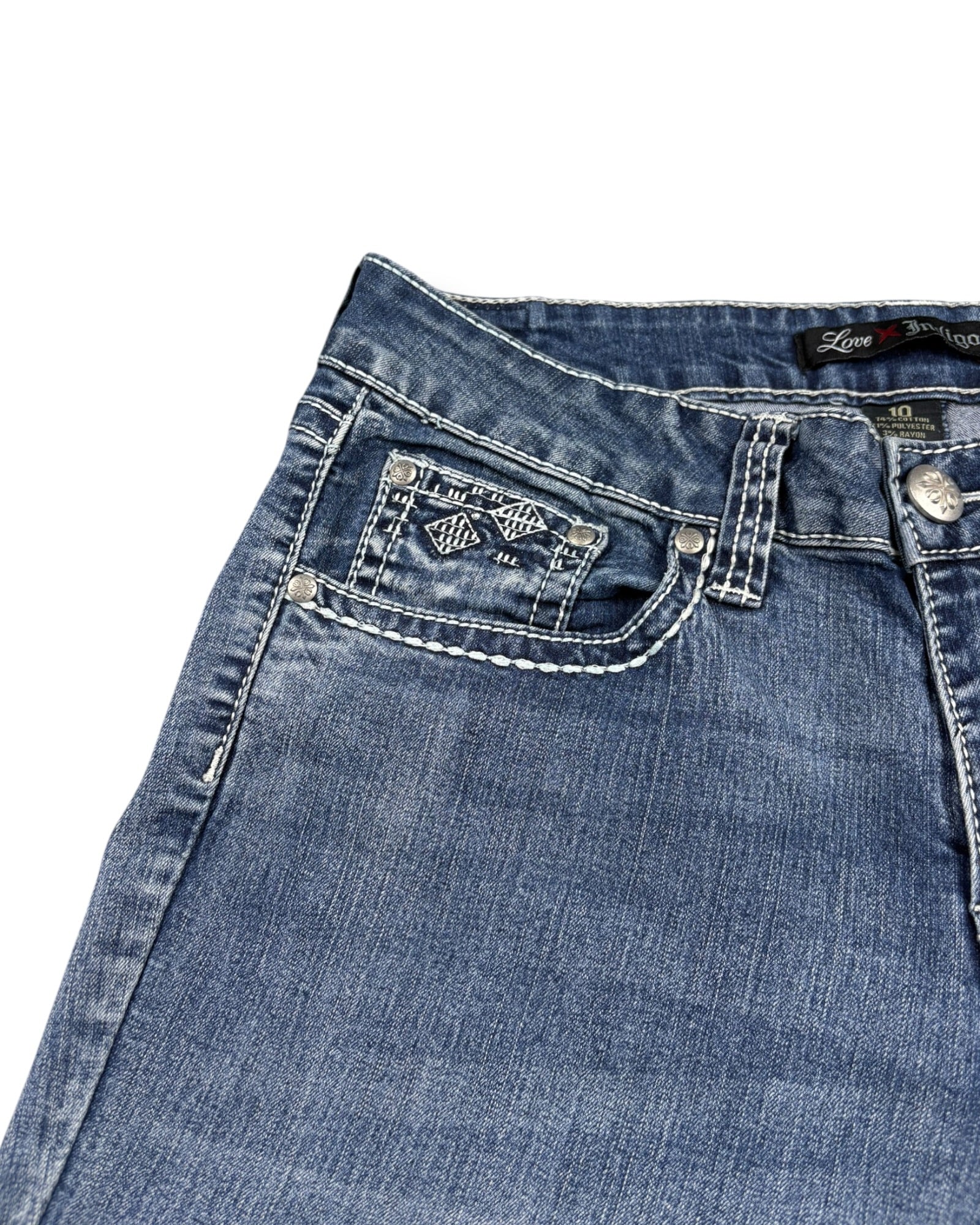 Y2K Flared Jeans (S)