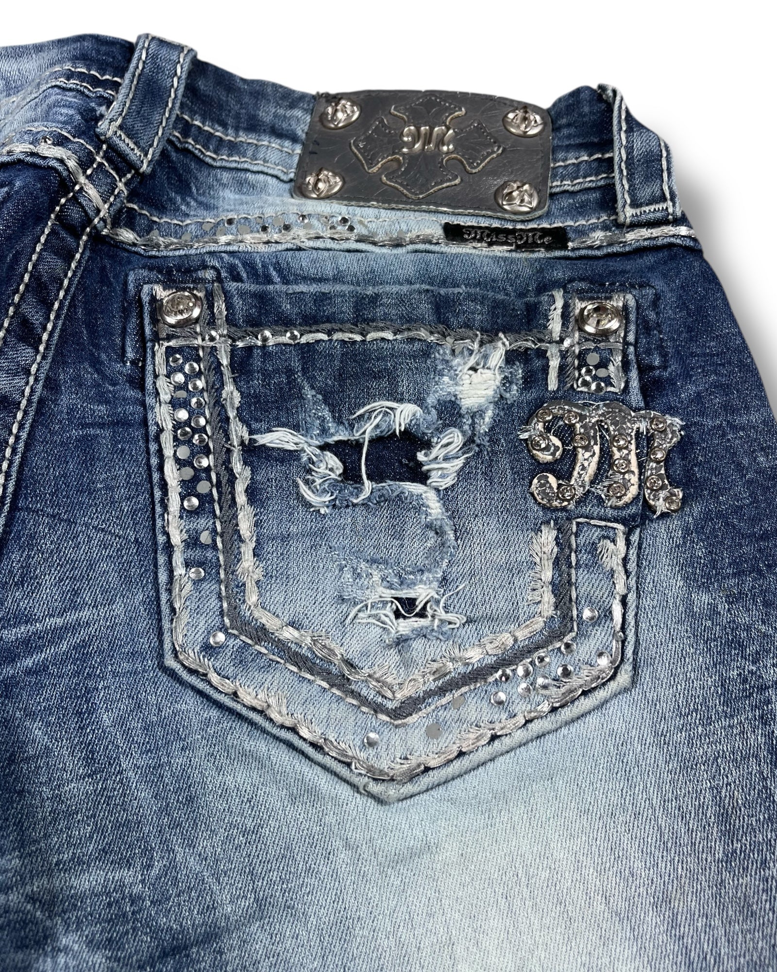 Miss Me Flared Jeans (XS)