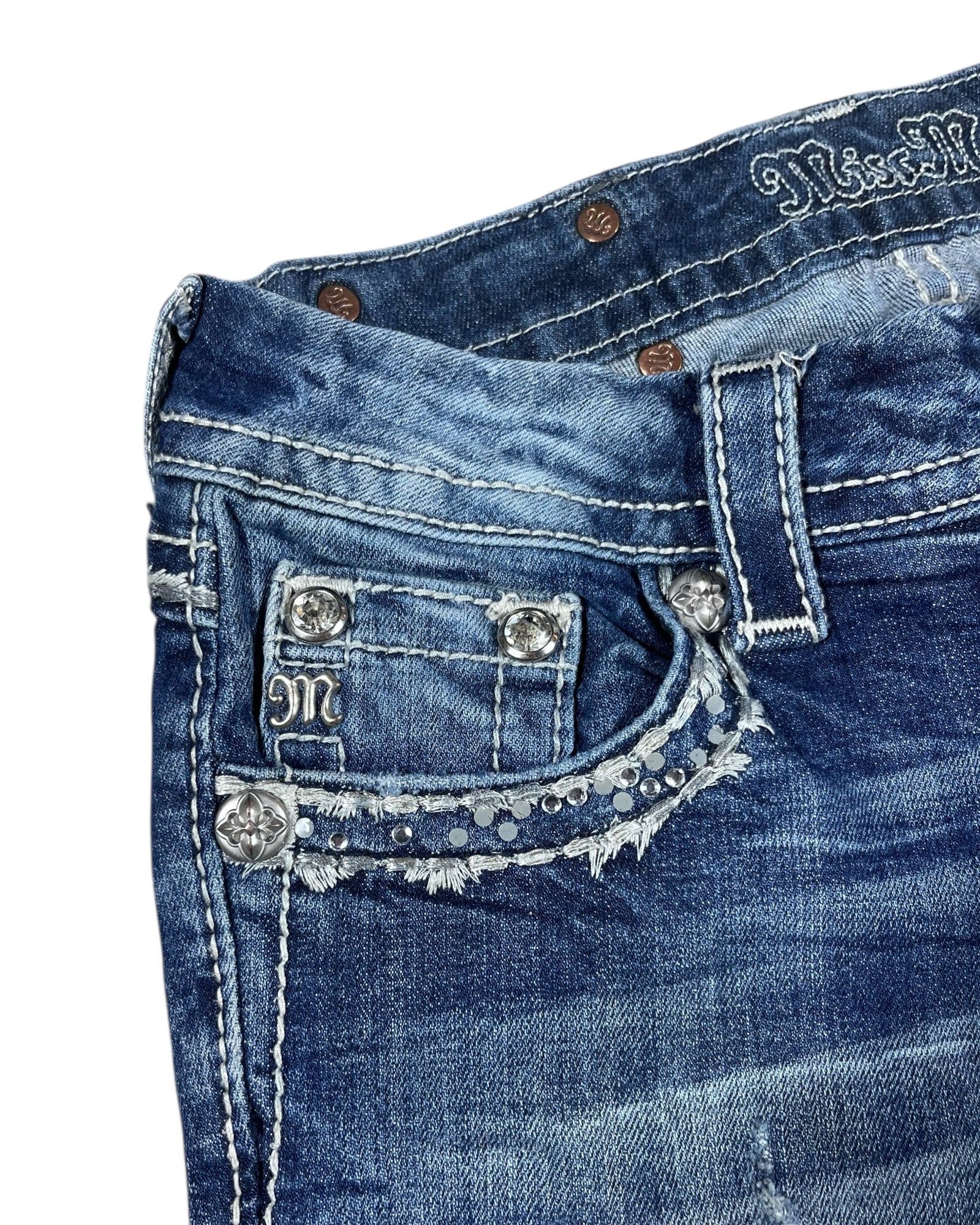 Miss Me Flared Jeans (XS)