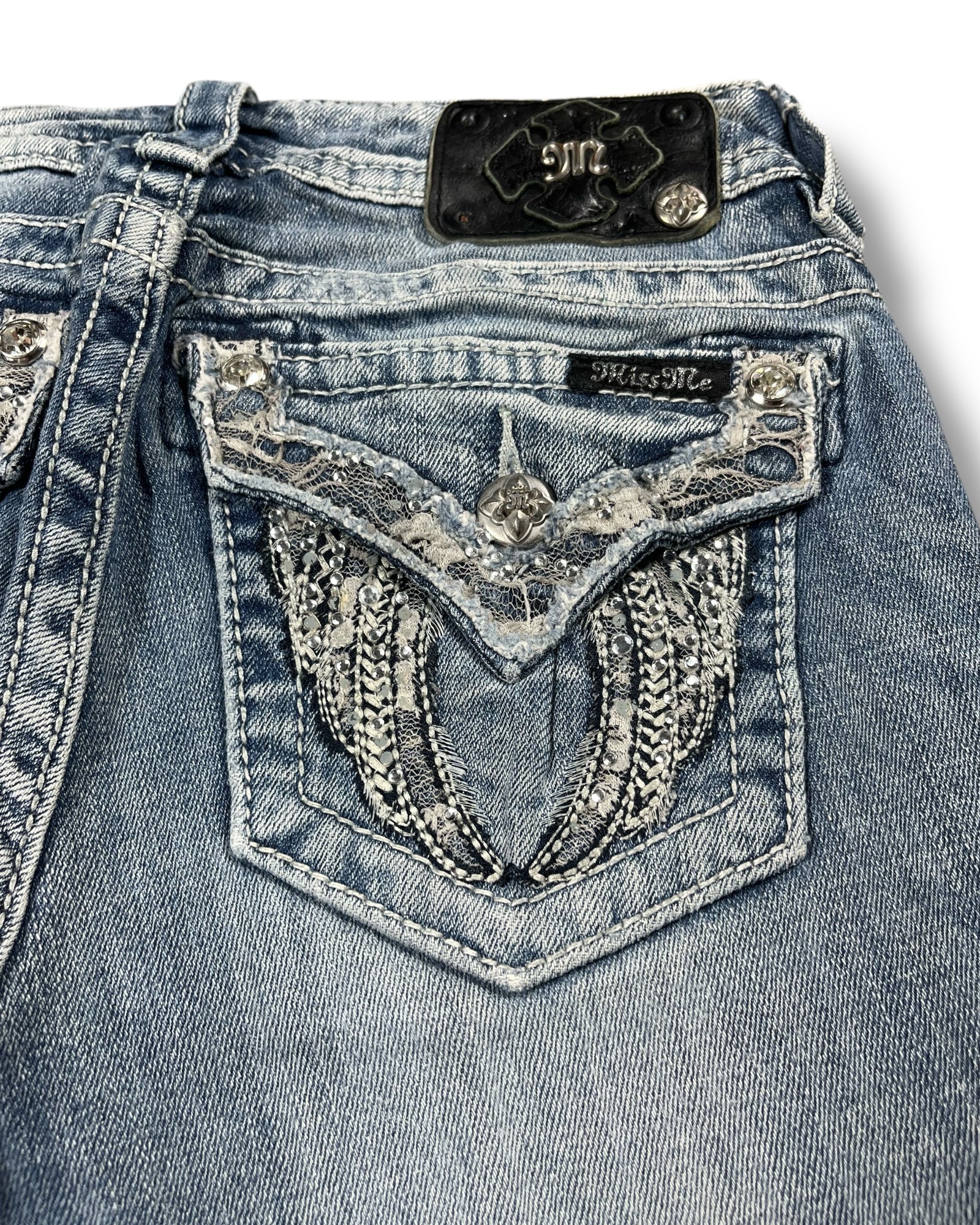 Miss Me Flared Jeans (XS)