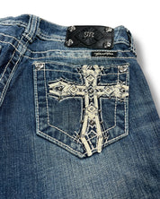 Miss Me Flared Jeans (XS)