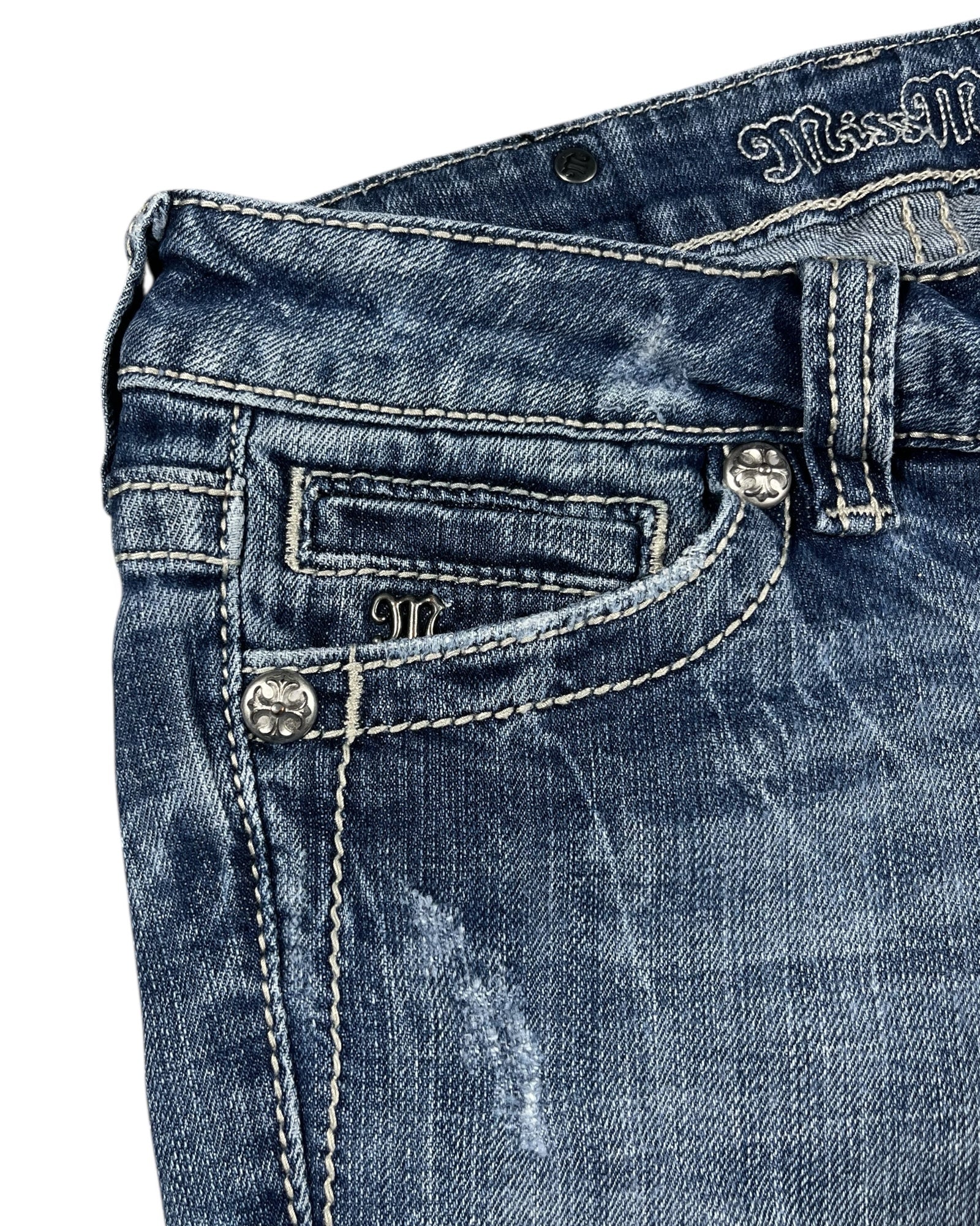 Miss Me Flared Jeans (XS)