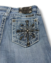 Miss Me Flared Jeans (XS)