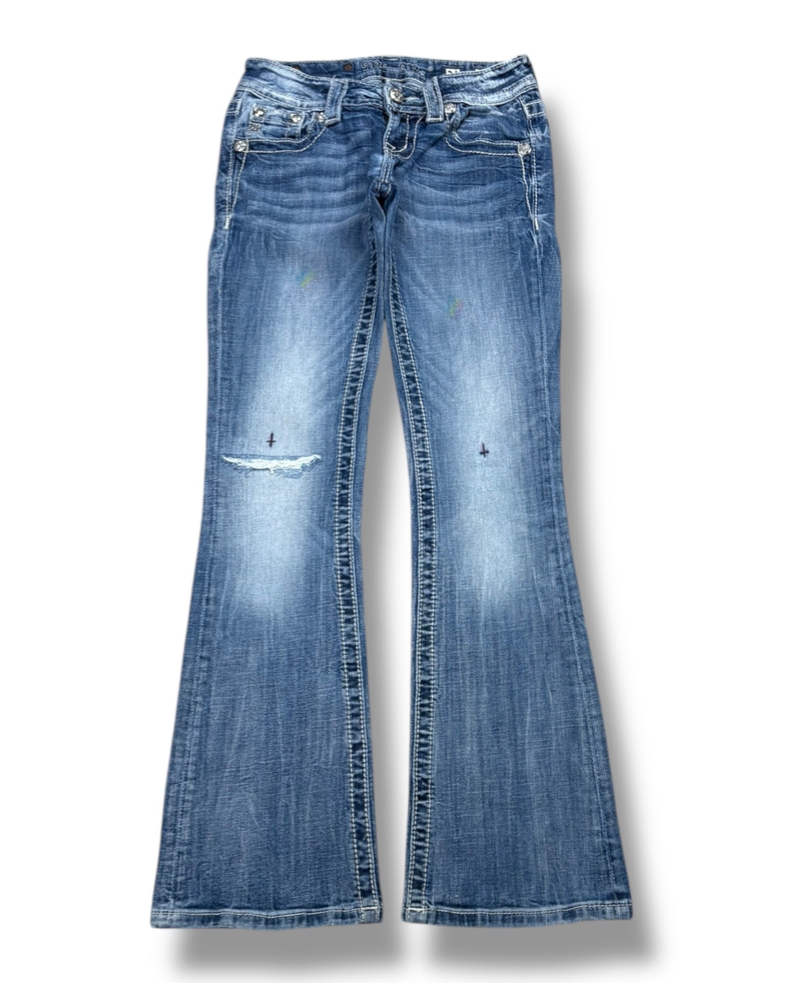 Miss Me Flared Jeans (XS)