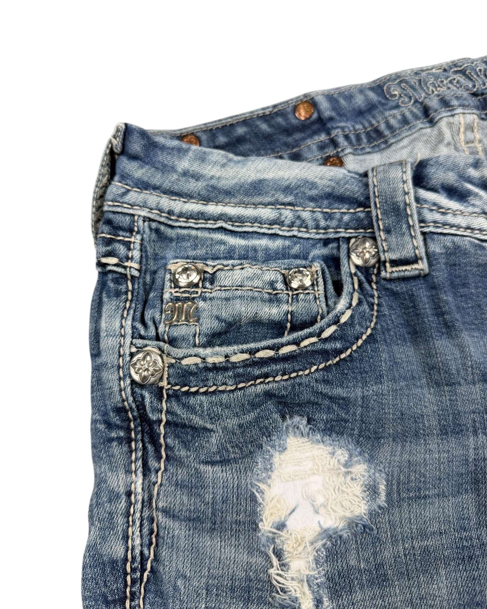 Miss Me Flared Jeans (XS)