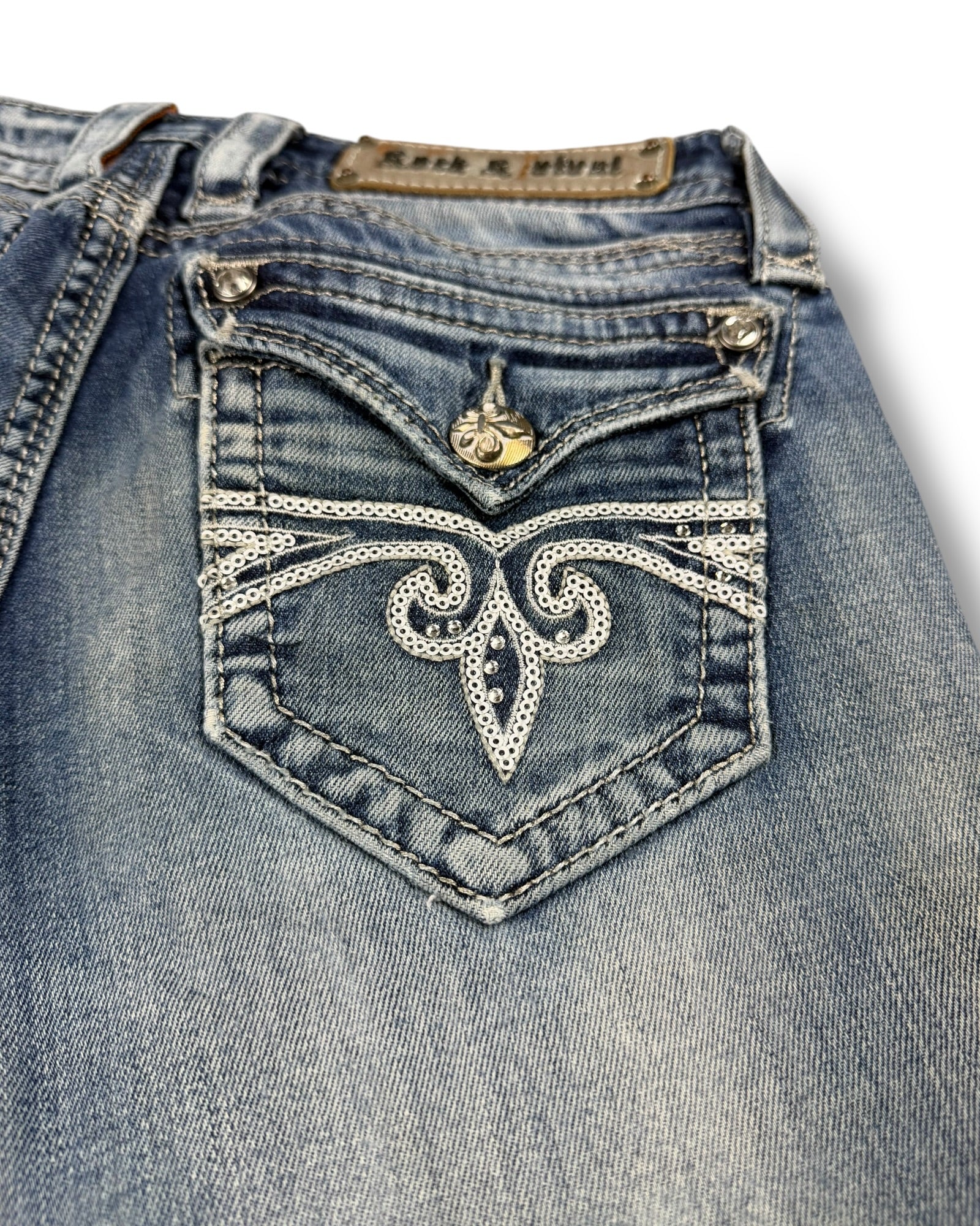 Rock Revival Flared Jeans (XS)