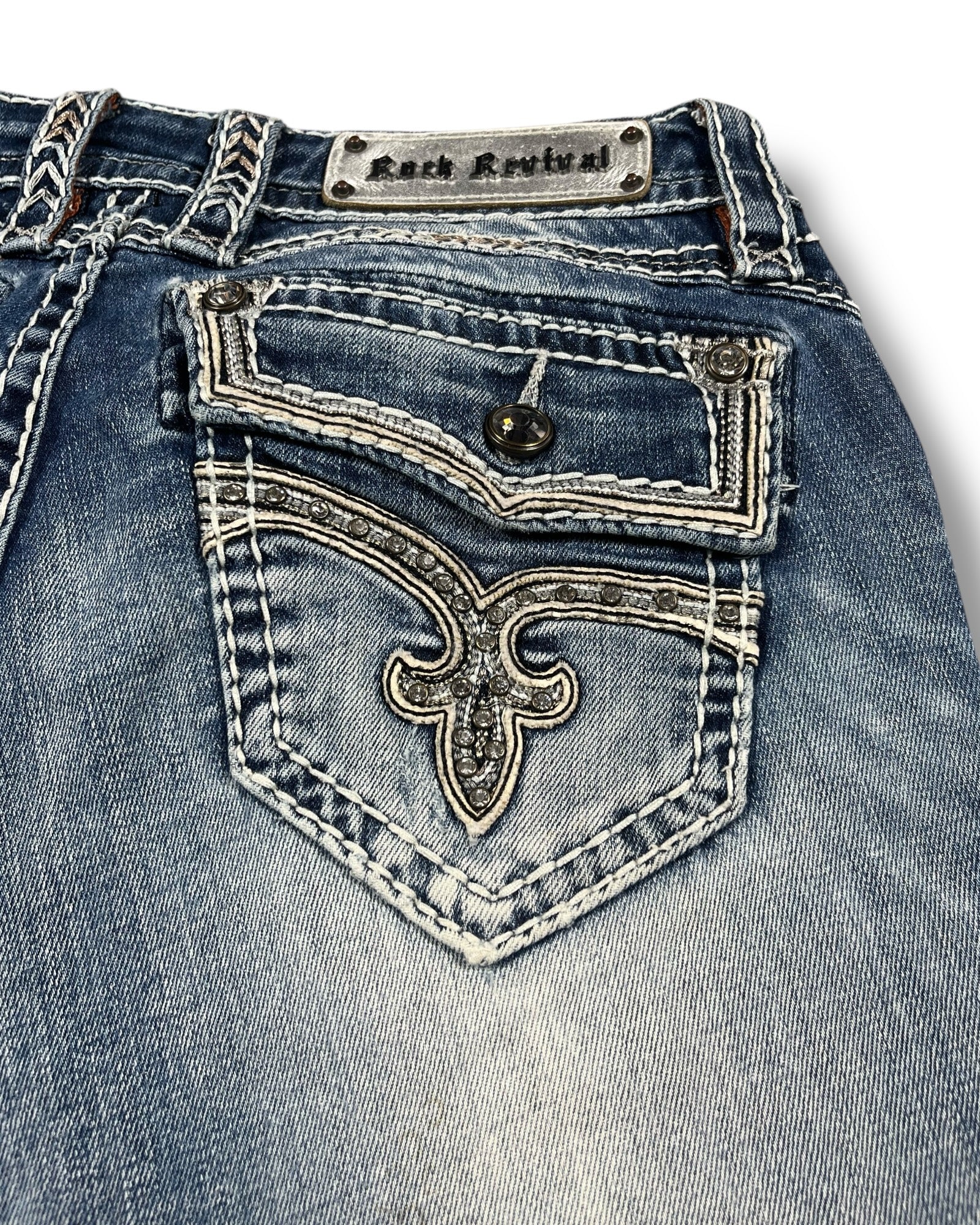 Rock Revival Flared Jeans (S)