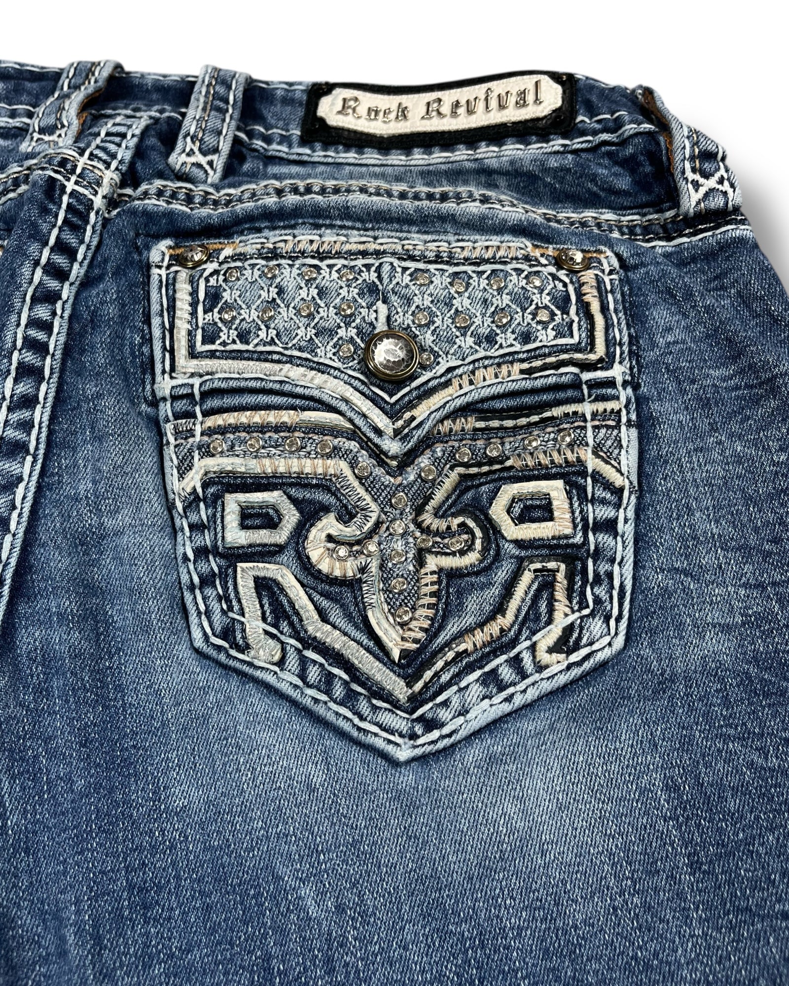 Rock Revival Flared Jeans (S)