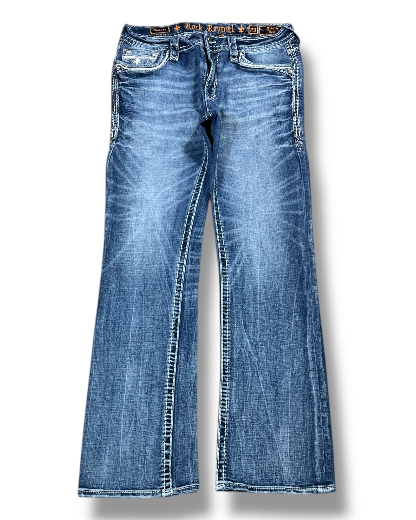 Rock Revival Flared Jeans (M)