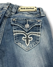 Rock Revival Flared Jeans (XS)