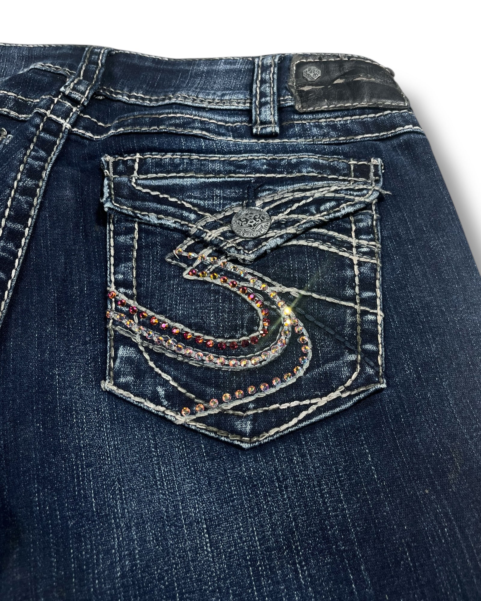 Y2K Flared Jeans (M)