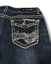 Y2K Flared Jeans (M)