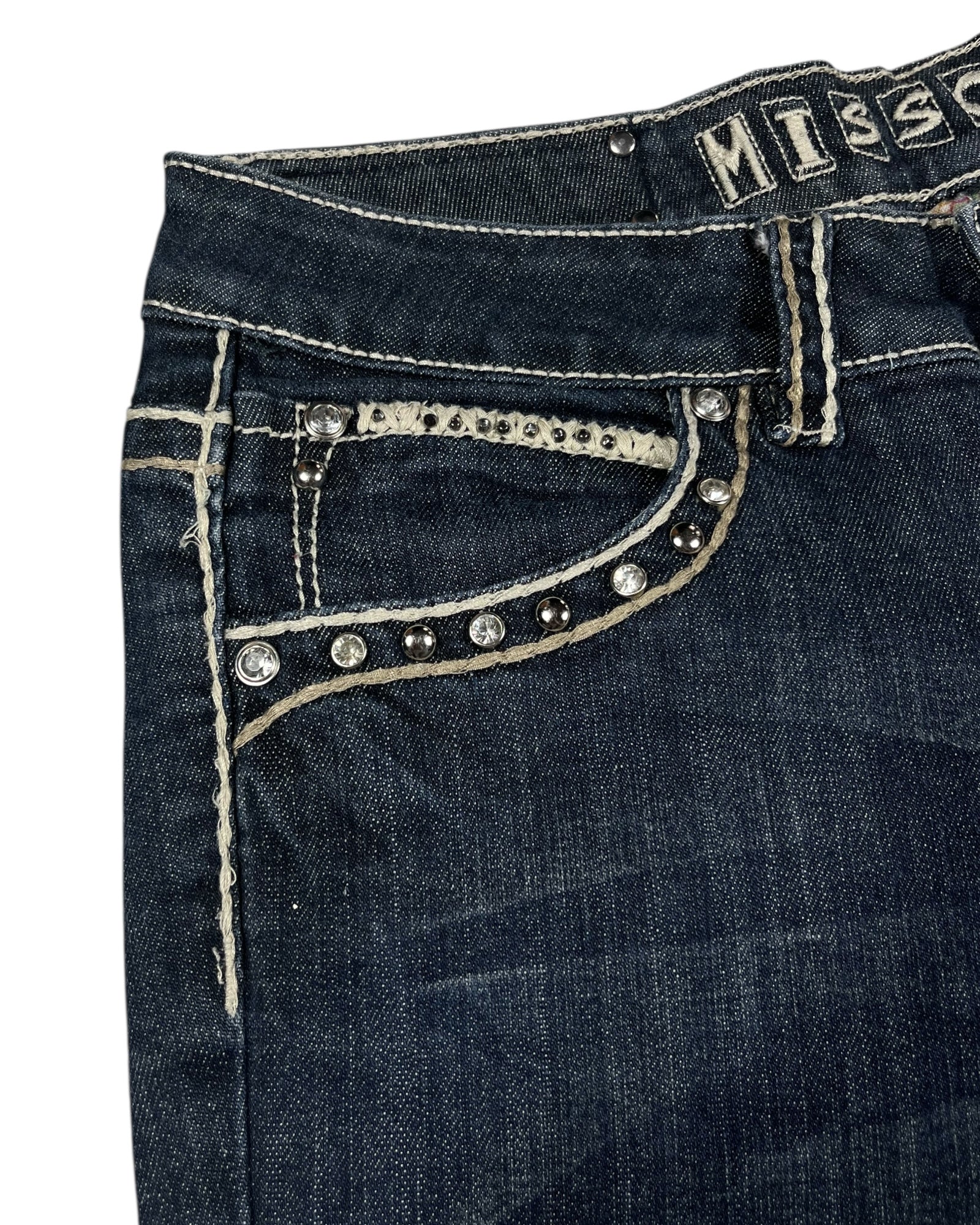 Y2K Flared Jeans (M)