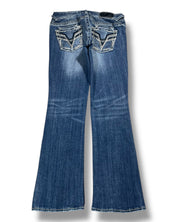 Y2K Flared Jeans (S)