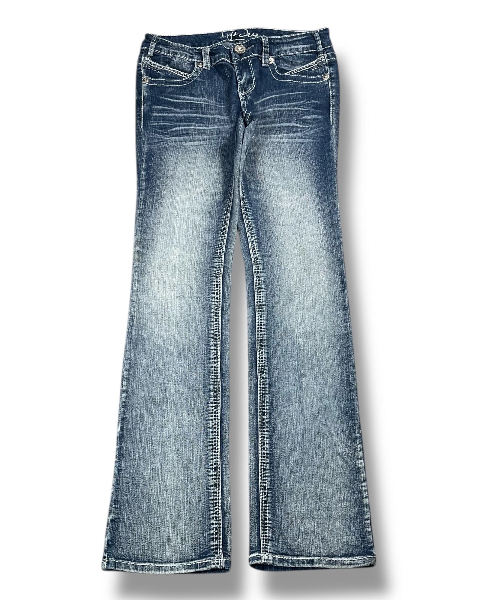 Y2K Flared Jeans (S)
