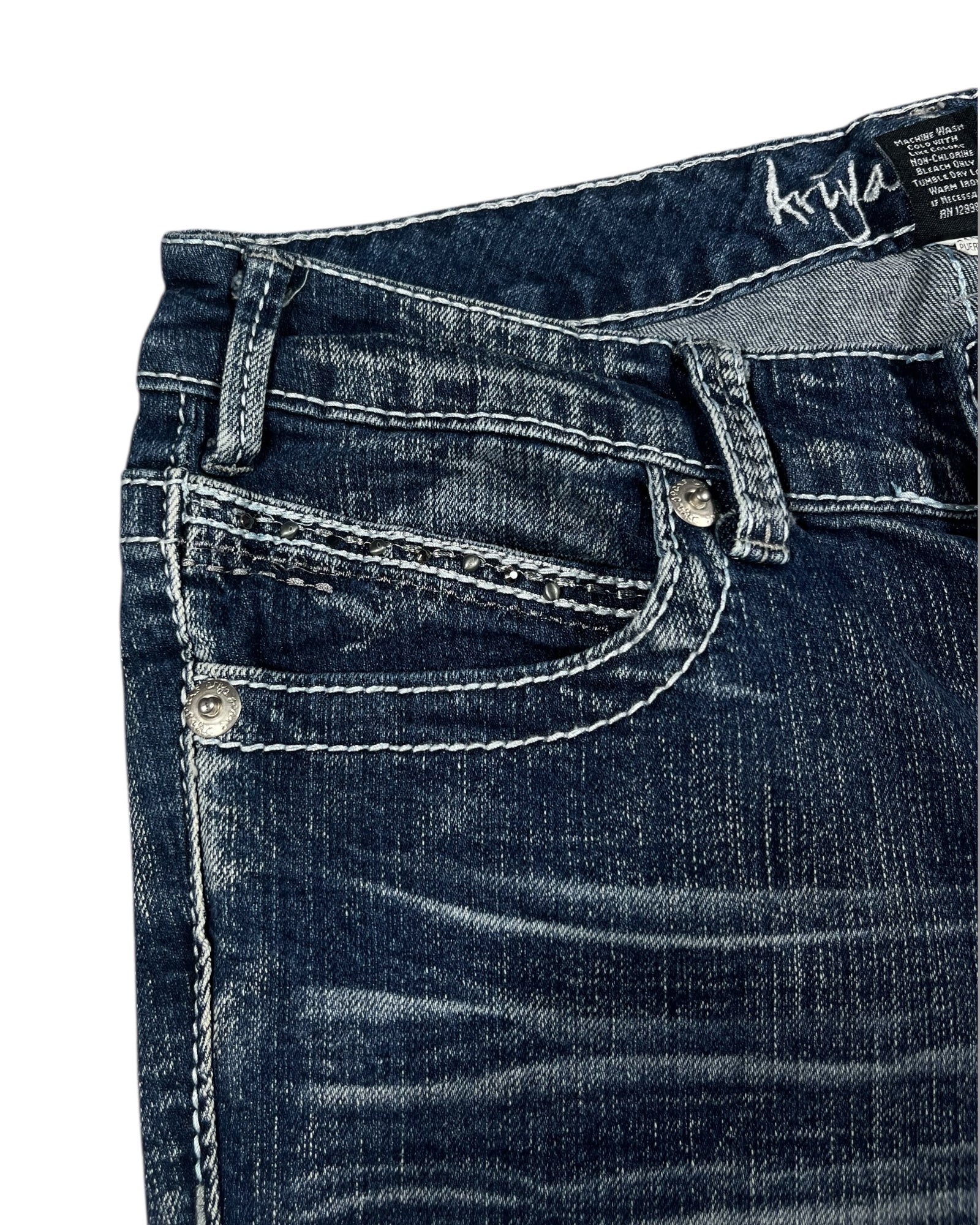 Y2K Flared Jeans (S)
