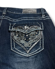 Y2K Flared Jeans (M)