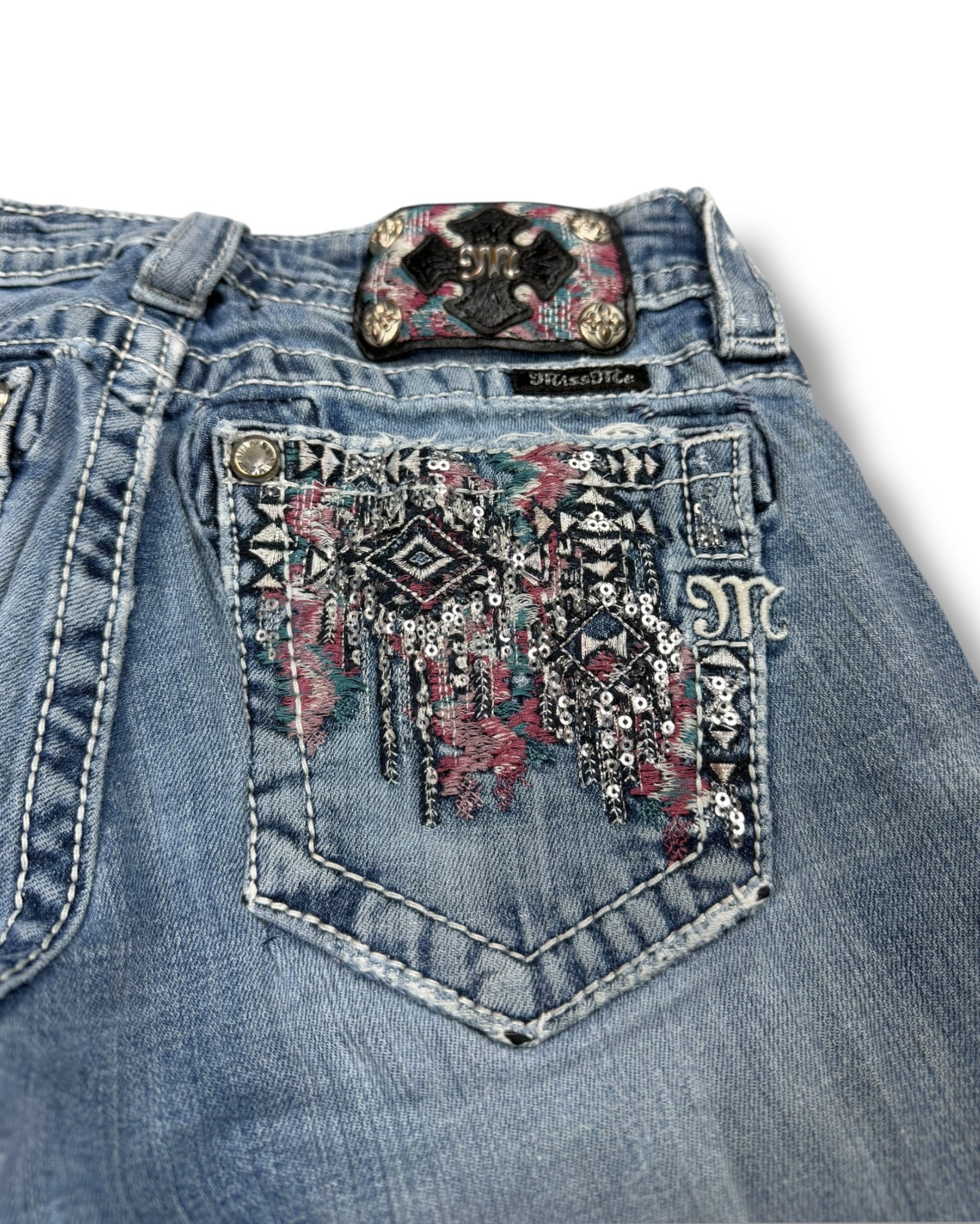 Miss Me Flared Jeans (XS)