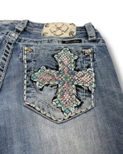 Miss Me Flared Jeans (XS)