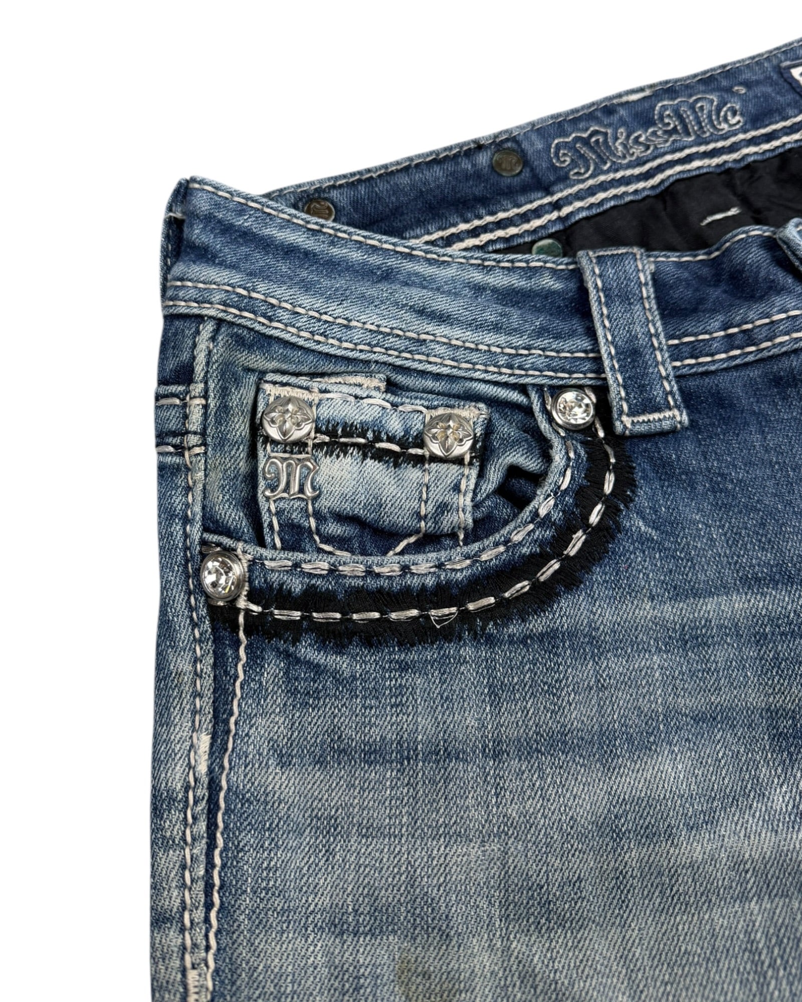 Miss Me Flared Jeans (XS)