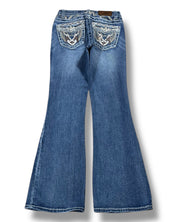 Y2K Flared Jeans (XS)