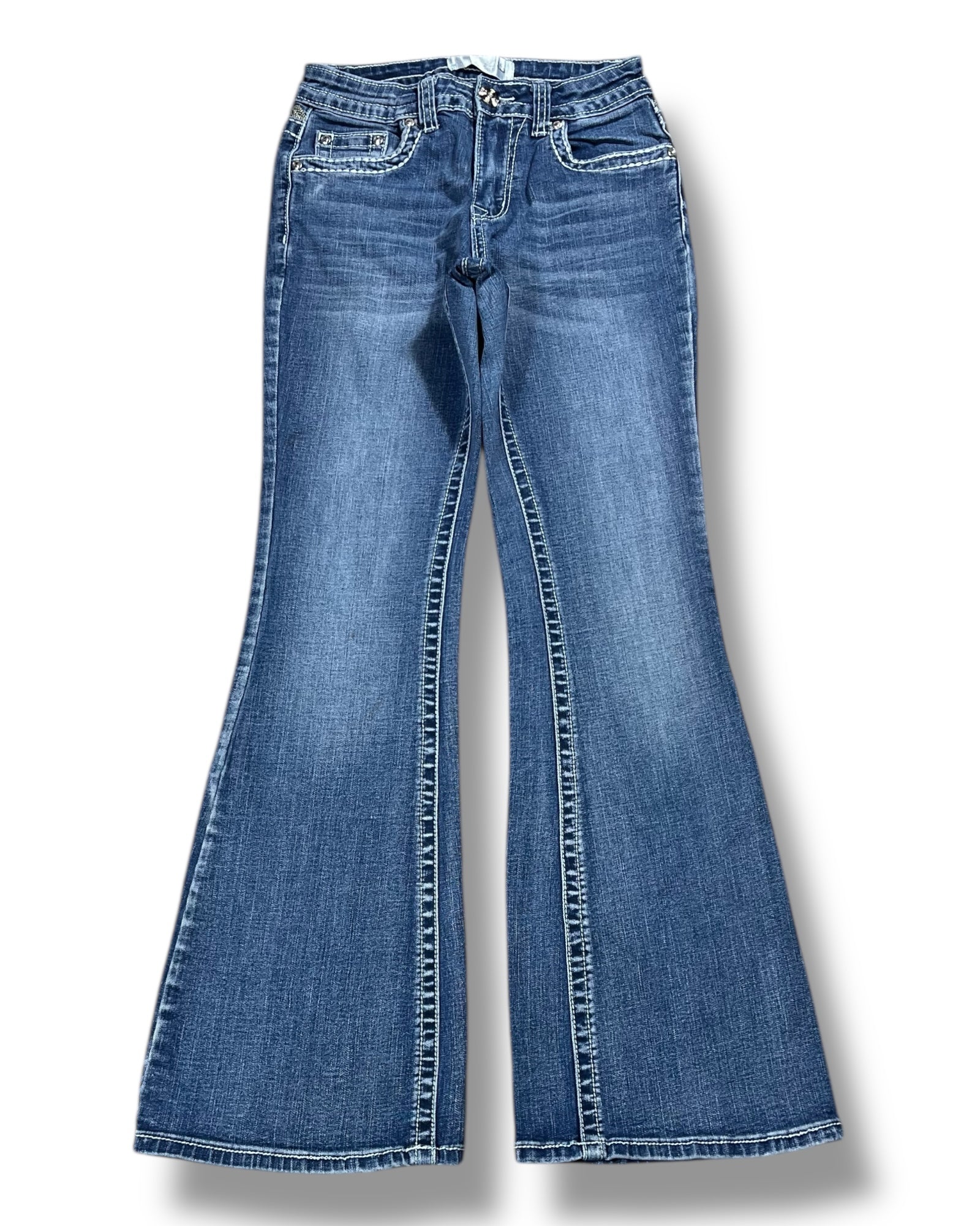 Y2K Flared Jeans (XS)