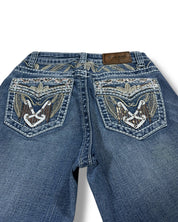 Y2K Flared Jeans (XS)
