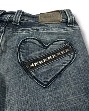 Y2K Flared Jeans (S)