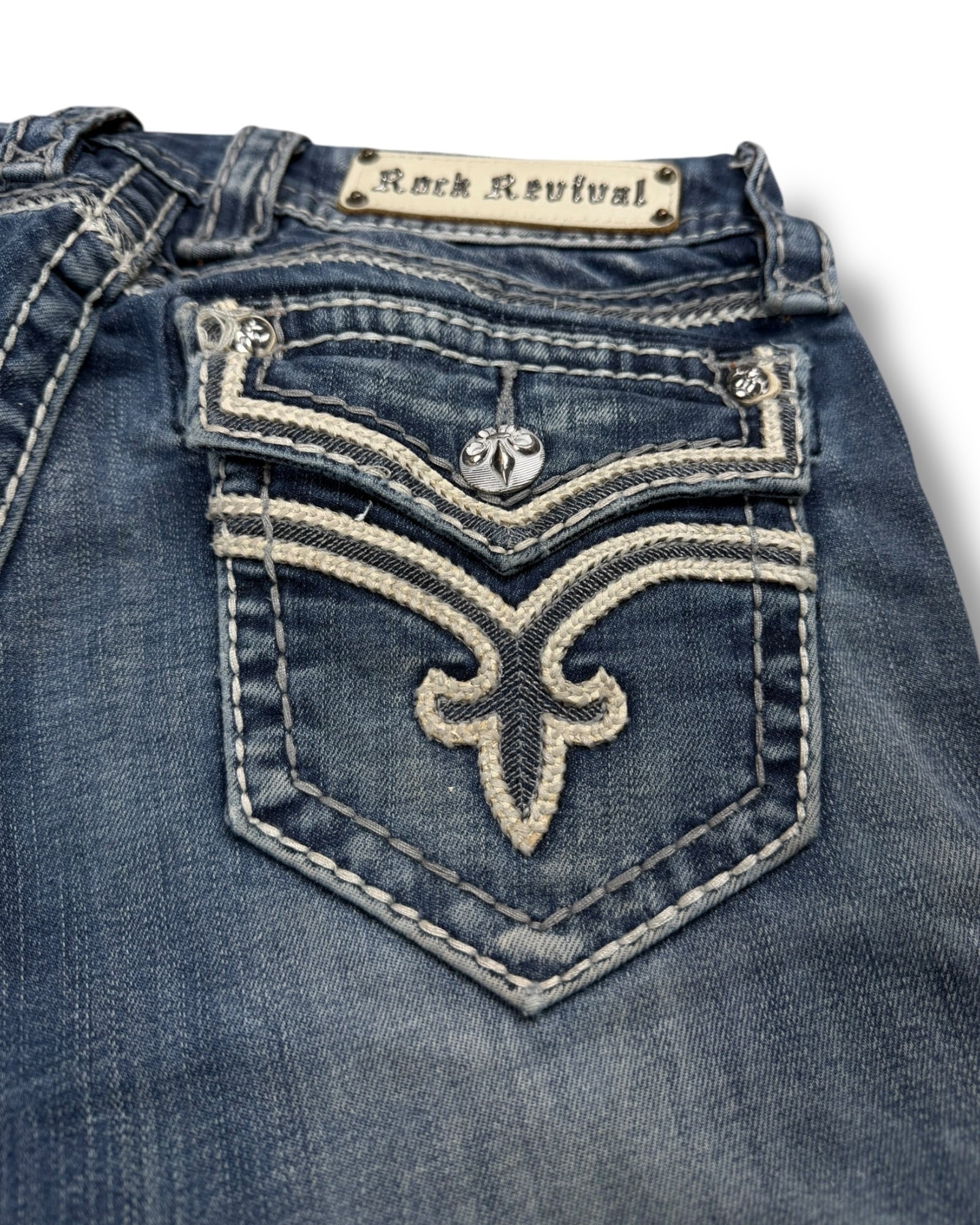 Rock Revival Flared Jeans (S)