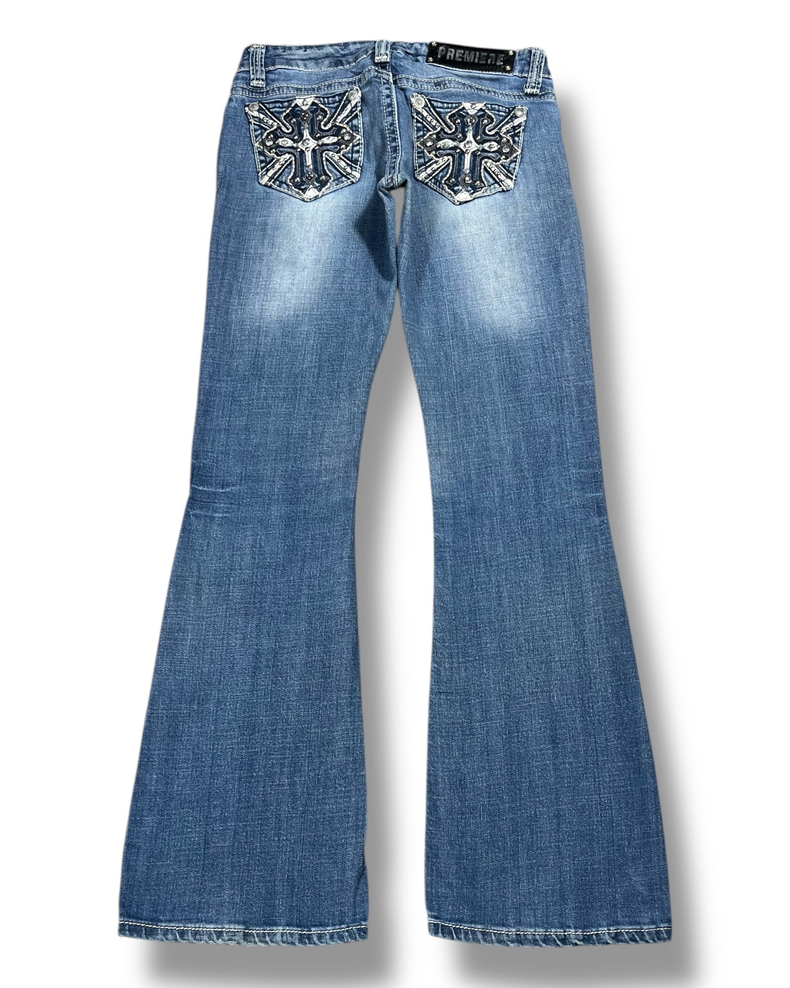 Y2K Flared Jeans (XS)