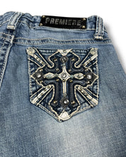 Y2K Flared Jeans (XS)