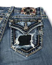Miss Me Flared Jeans (XS)