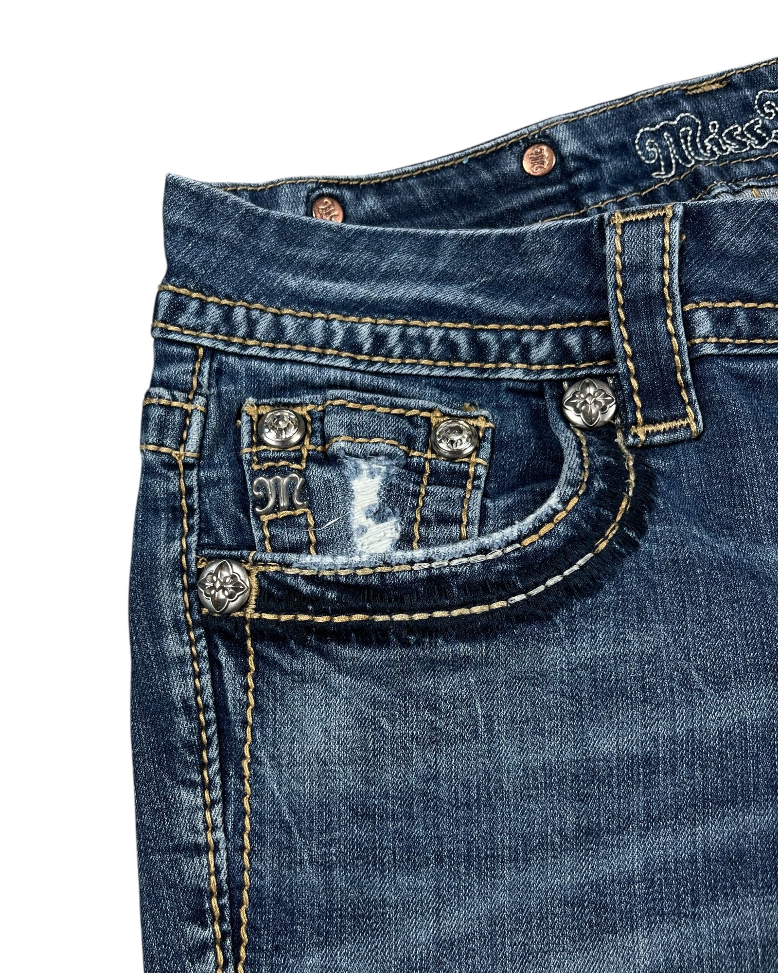 Miss Me Flared Jeans (XS)