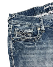 Y2K Flared Jeans (XS)