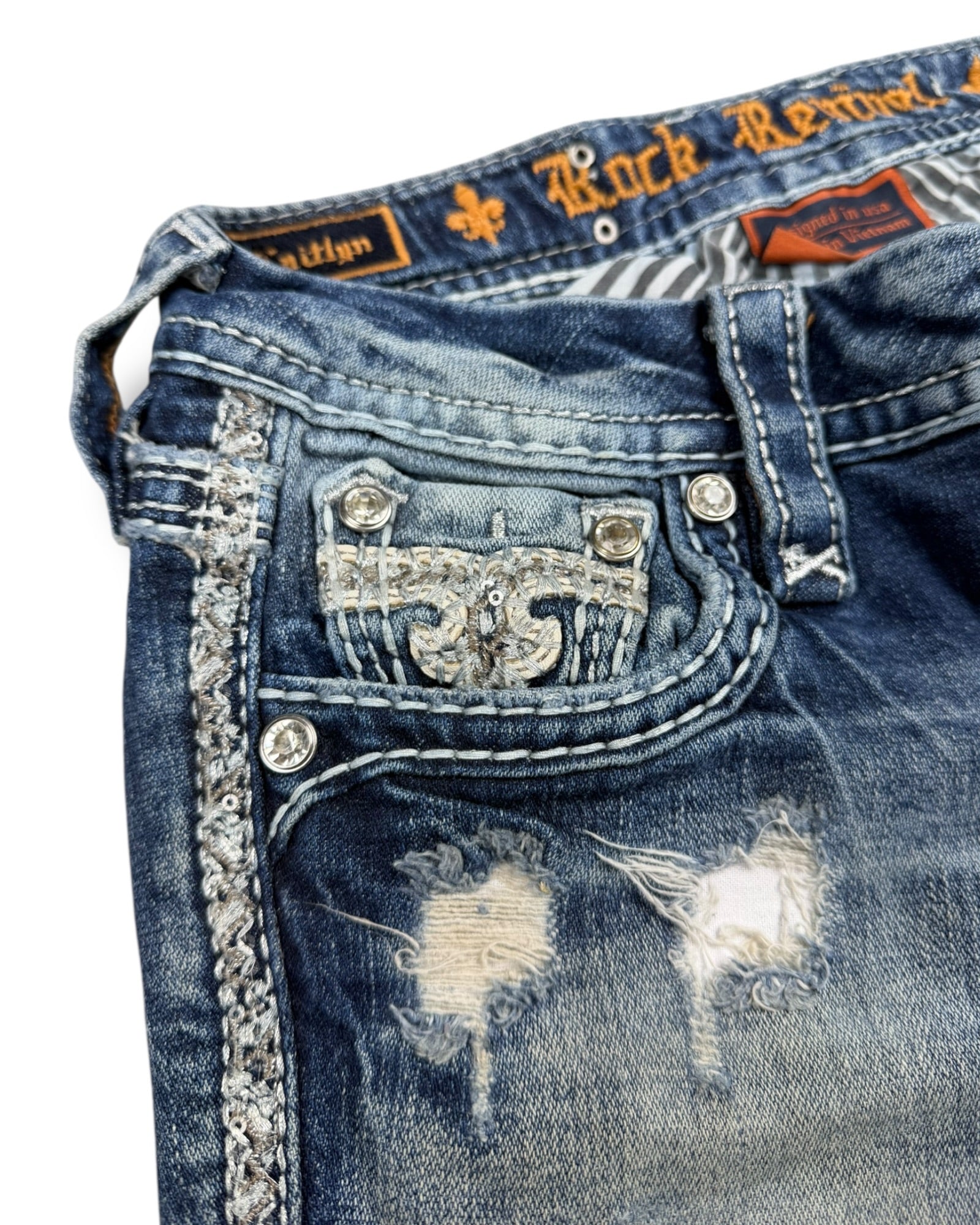 Rock Revival Flared Jeans (XS)