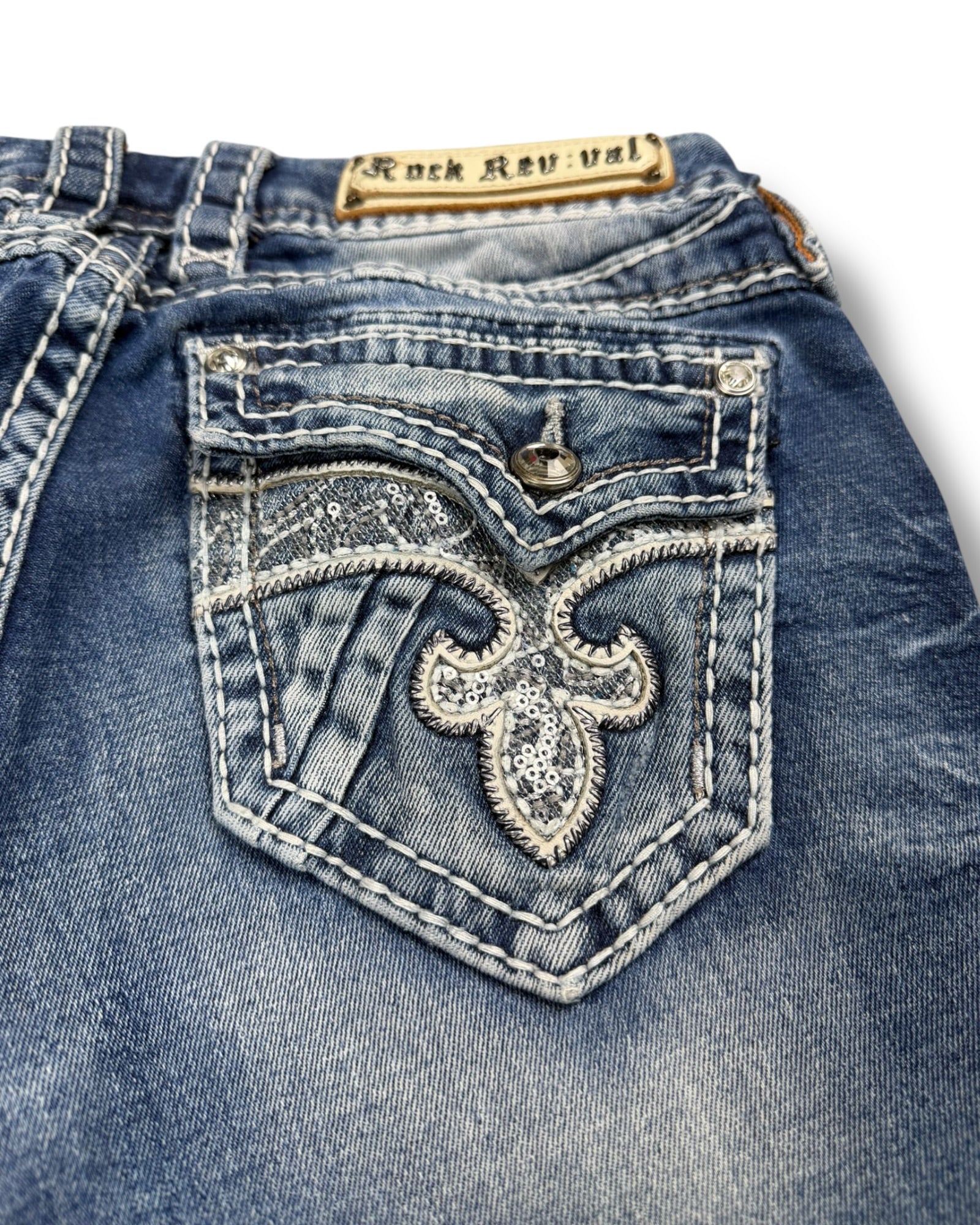 Rock Revival Flared Jeans (S)