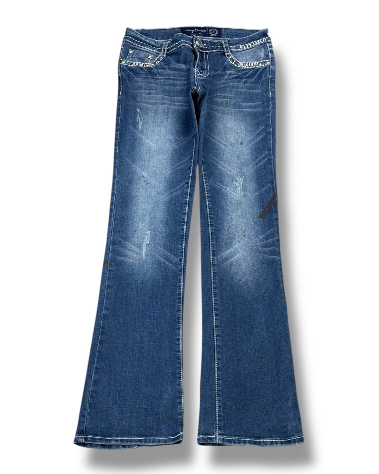 Y2K Flared Jeans (S)