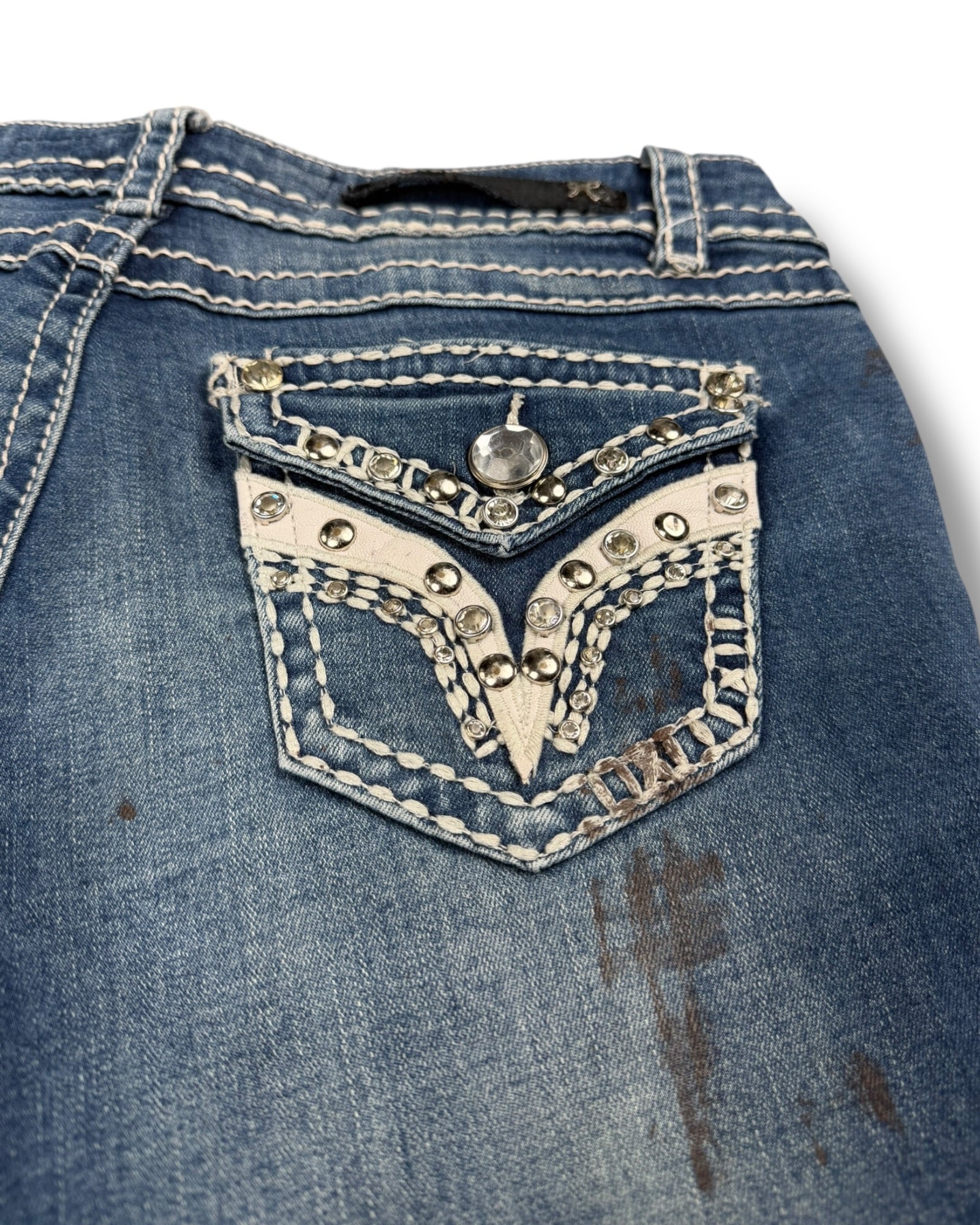 Y2K Flared Jeans (S)