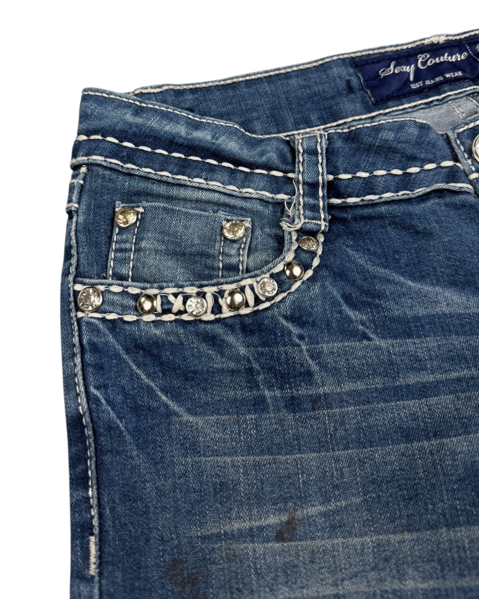 Y2K Flared Jeans (S)