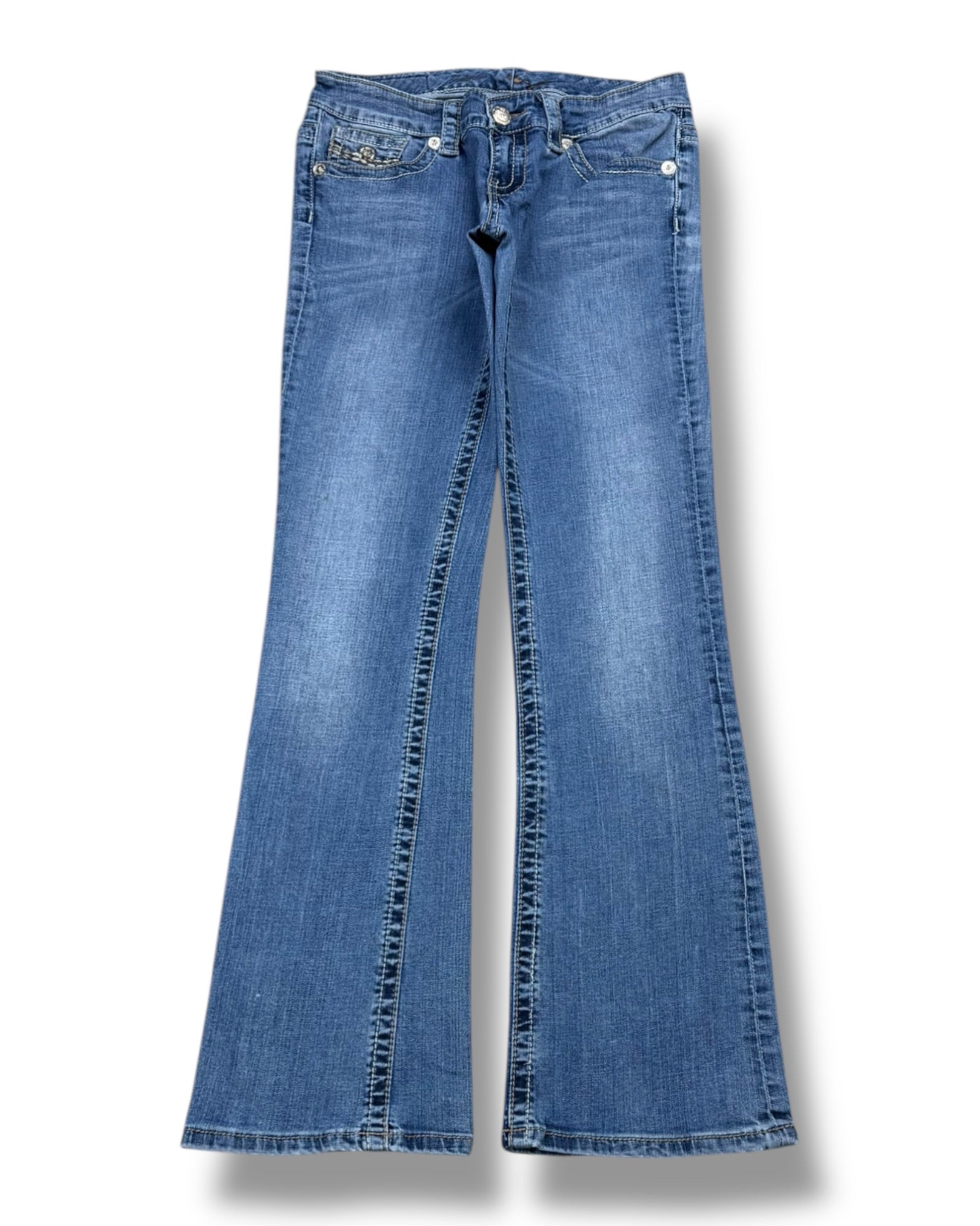 Y2K Flared Jeans (S)