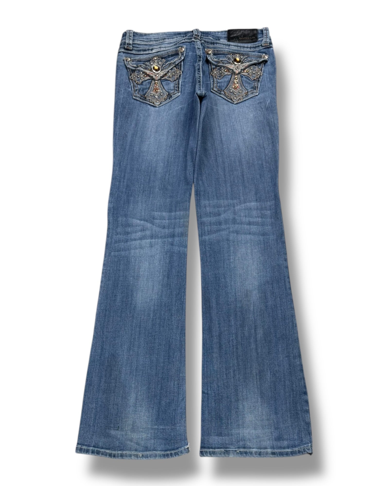 Y2K Flared Jeans (S)