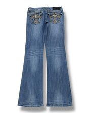 Y2K Flared Jeans (S)